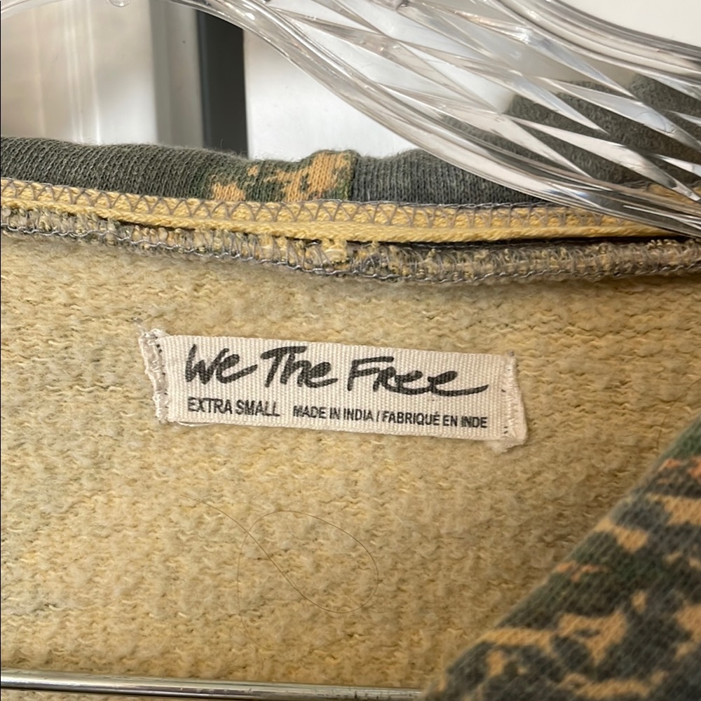 We The Free Green Patterned Hoodie - Picture 2 of 5